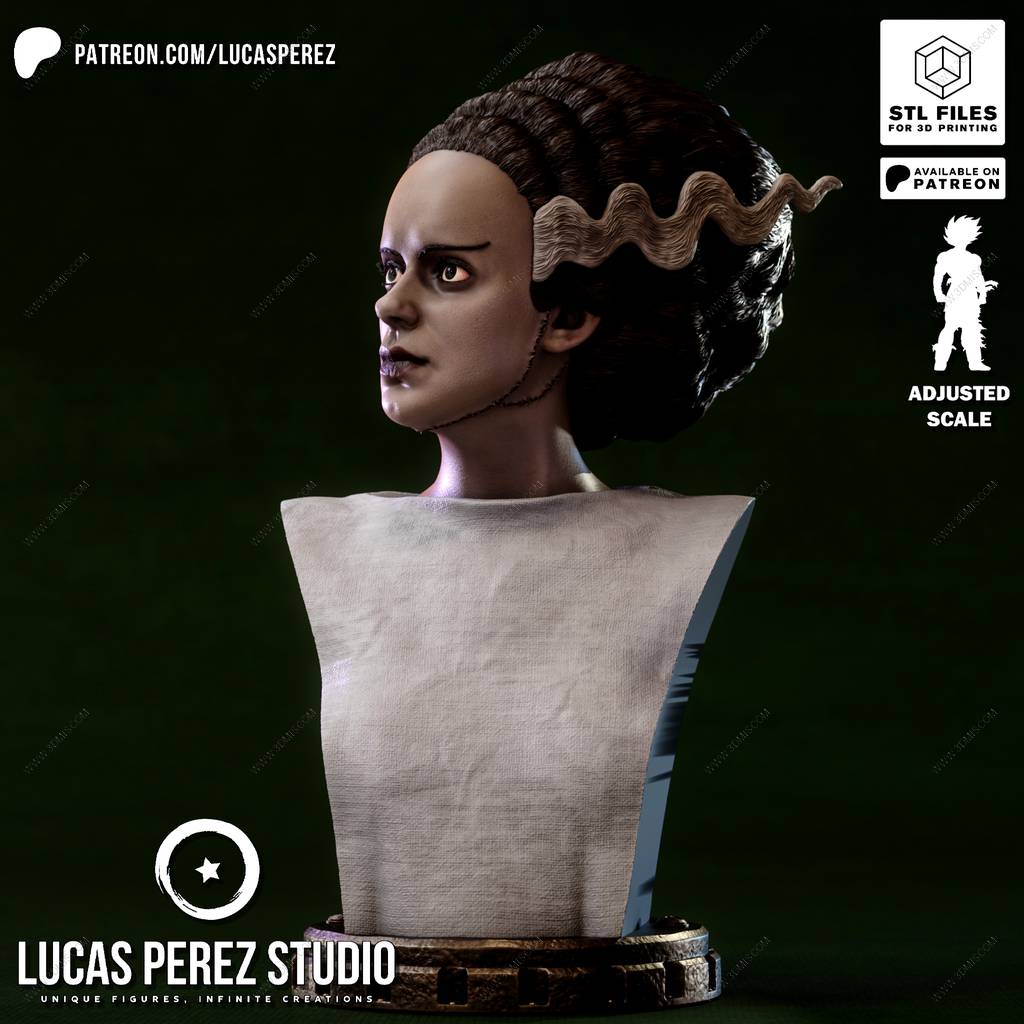 P站图纸印象馆 Lucas Perez 科学怪人的新娘 Lucas Perez 科学怪人的新娘