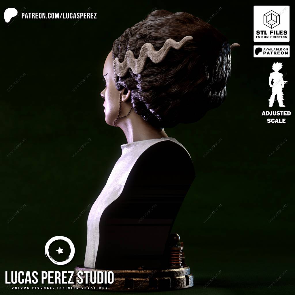 P站图纸印象馆 Lucas Perez 科学怪人的新娘 Lucas Perez 科学怪人的新娘