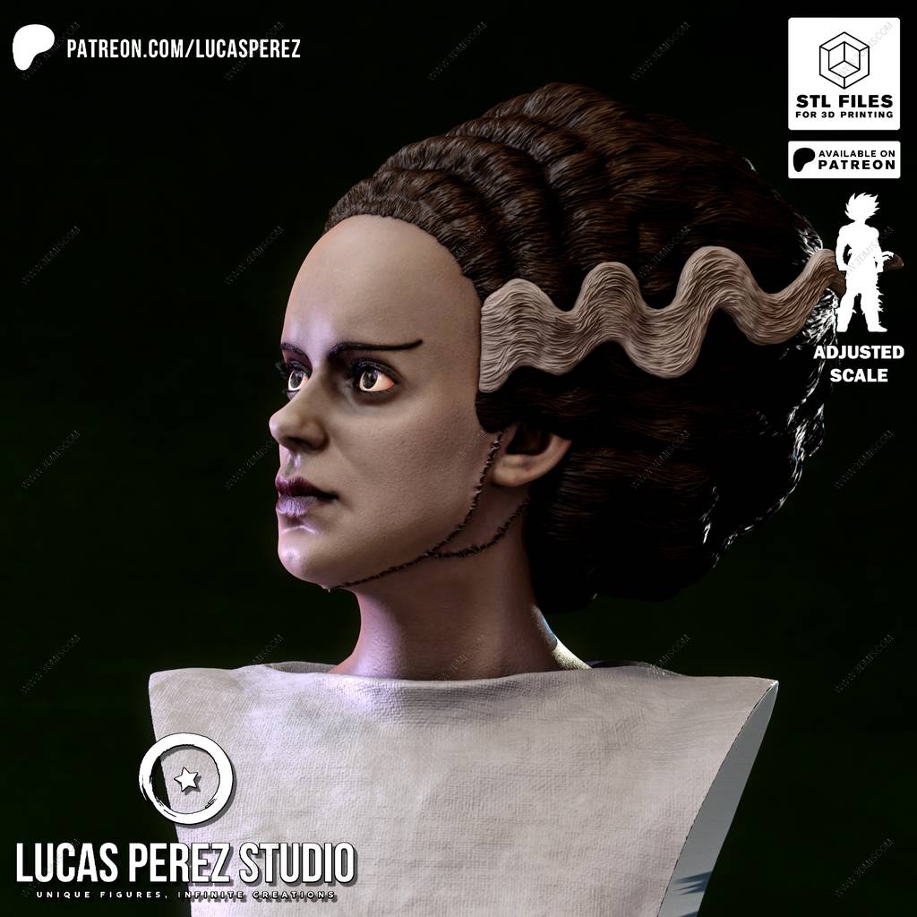 P站图纸印象馆 Lucas Perez 科学怪人的新娘 Lucas Perez 科学怪人的新娘