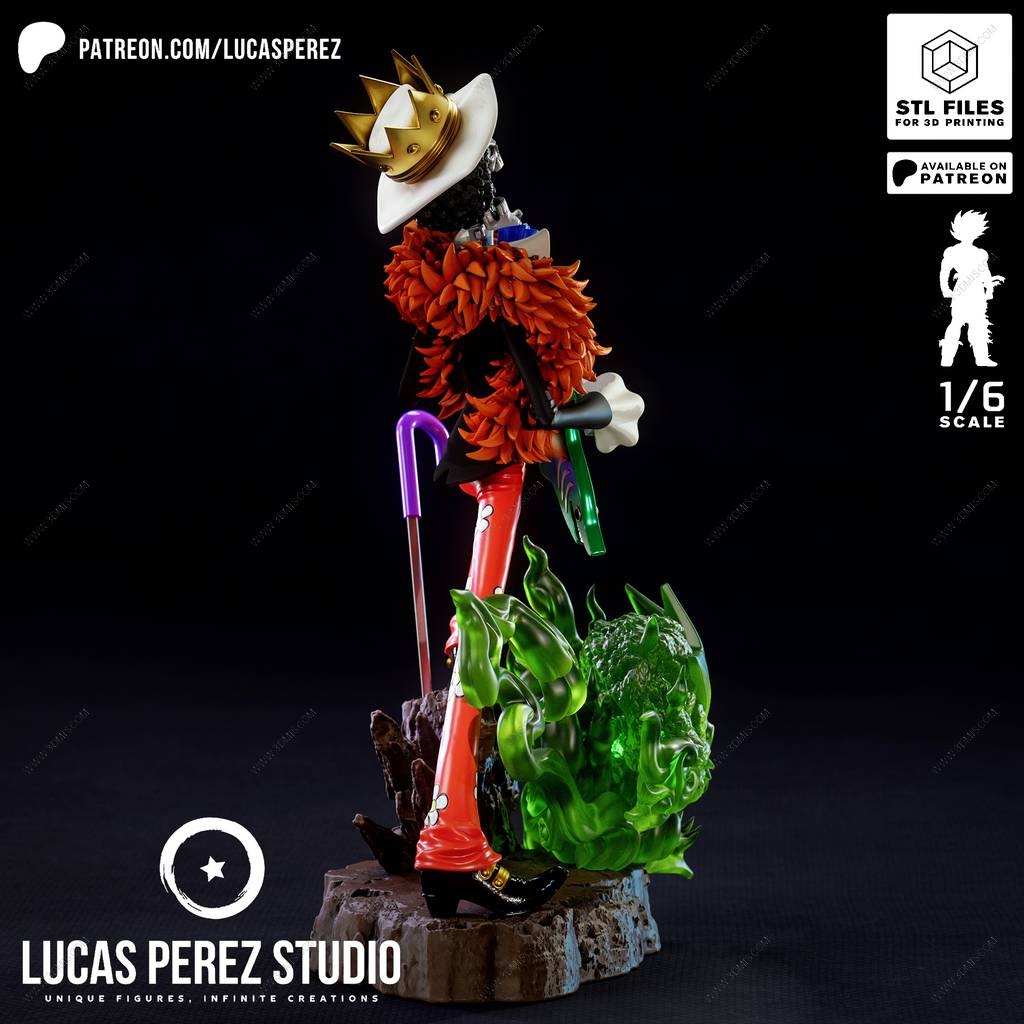 P站图纸印象馆 Lucas Perez 海贼王 灵魂之王布鲁克 Lucas Perez 海贼王 灵魂之王布鲁克