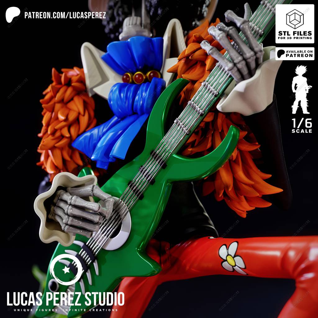 P站图纸印象馆 Lucas Perez 海贼王 灵魂之王布鲁克 Lucas Perez 海贼王 灵魂之王布鲁克