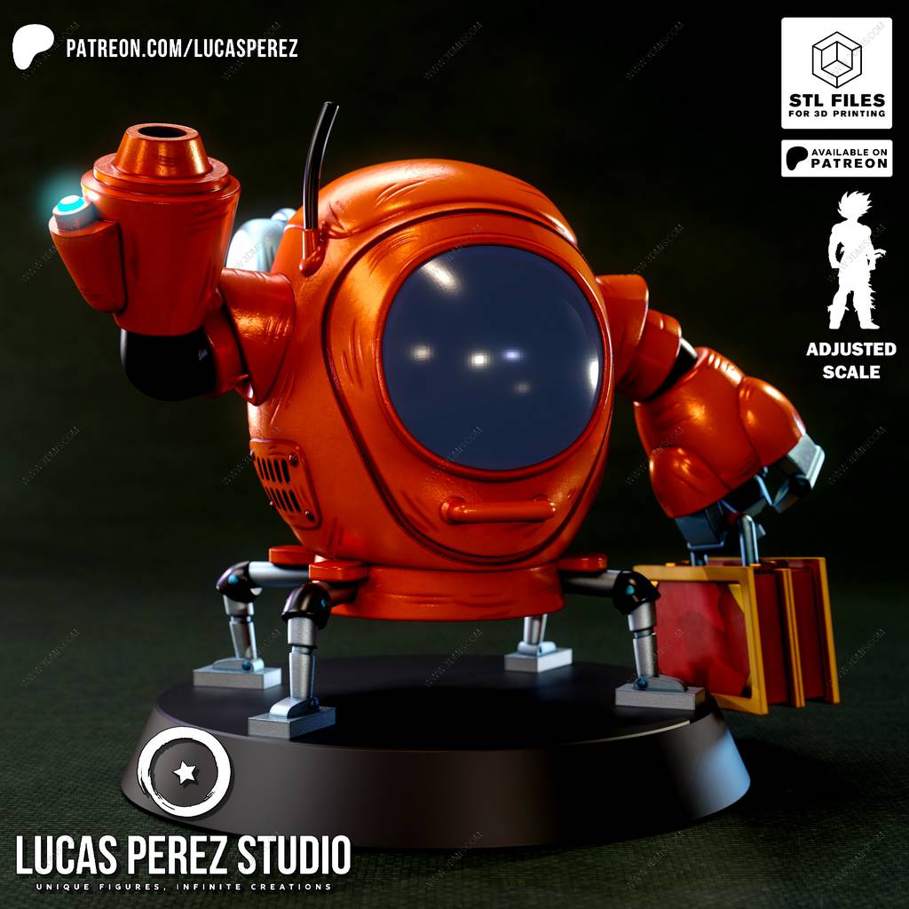 P站图纸印象馆 Lucas Perez 龙珠 机器人 Lucas Perez 龙珠 机器人
