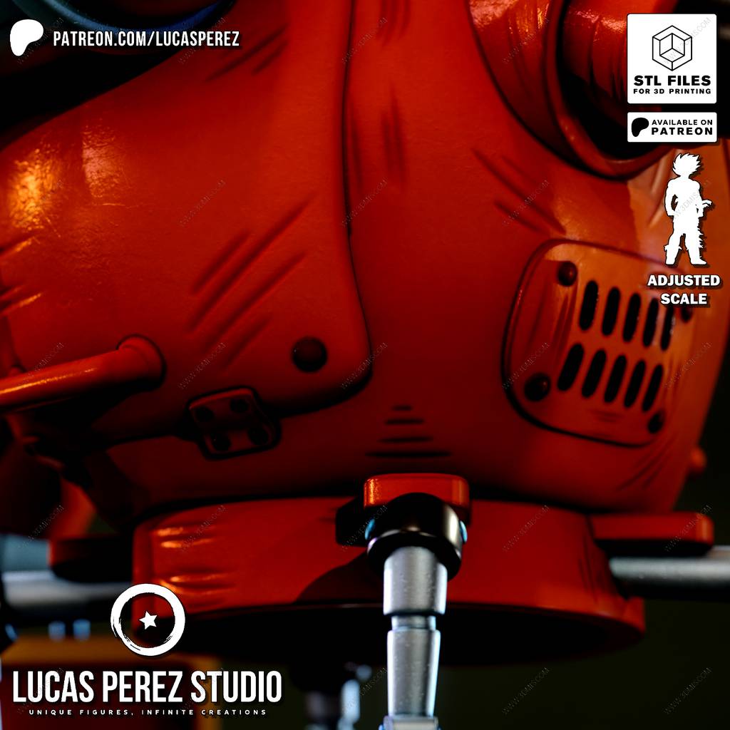 P站图纸印象馆 Lucas Perez 龙珠 机器人 Lucas Perez 龙珠 机器人