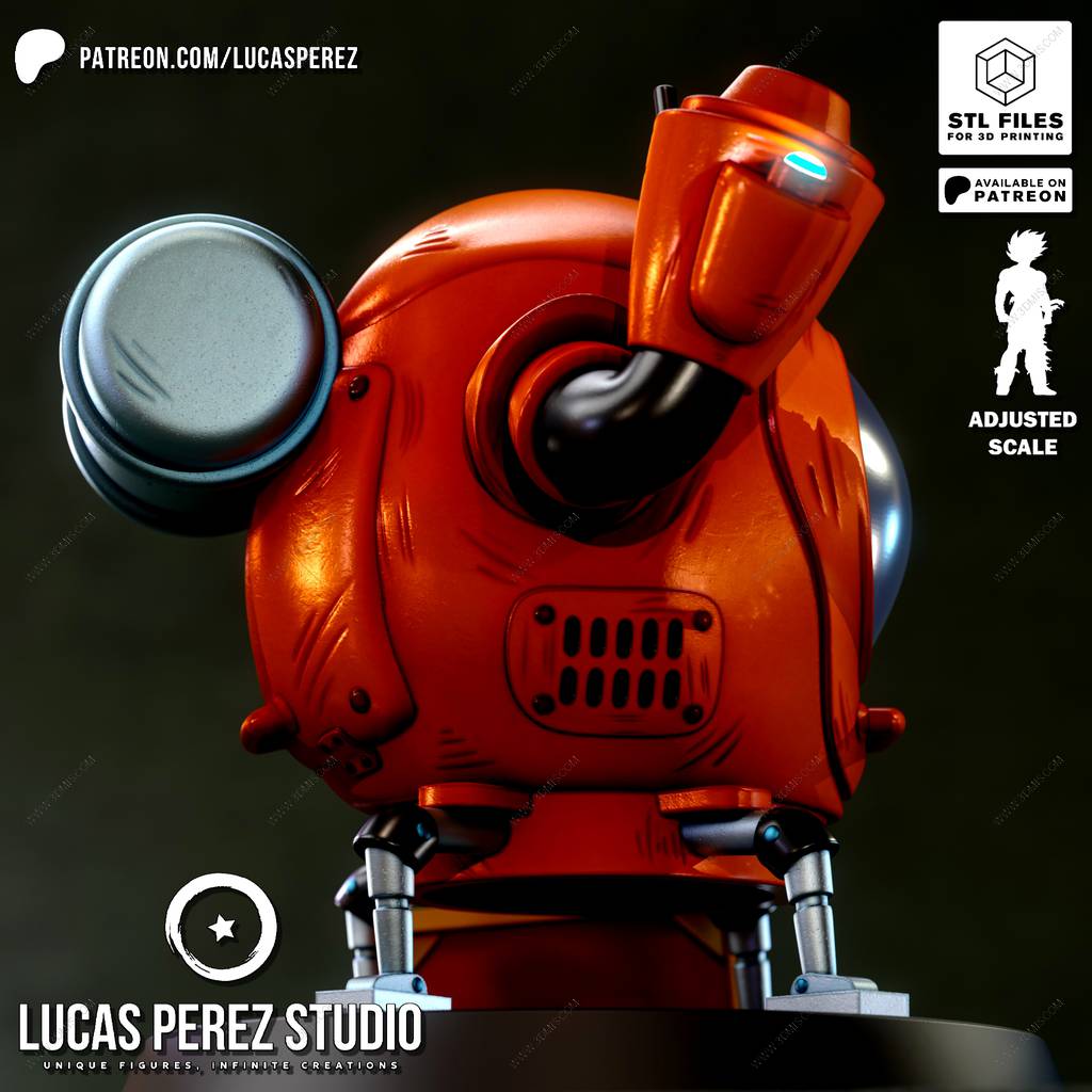 P站图纸印象馆 Lucas Perez 龙珠 机器人 Lucas Perez 龙珠 机器人