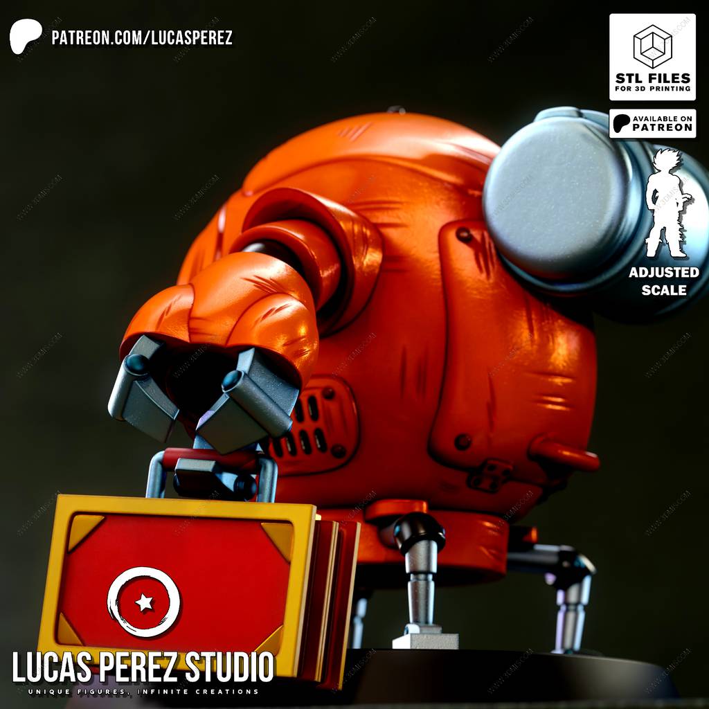 P站图纸印象馆 Lucas Perez 龙珠 机器人 Lucas Perez 龙珠 机器人