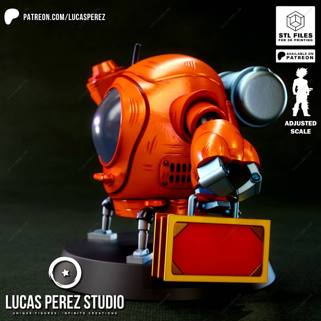 P站图纸印象馆 Lucas Perez 龙珠 机器人 Lucas Perez 龙珠 机器人