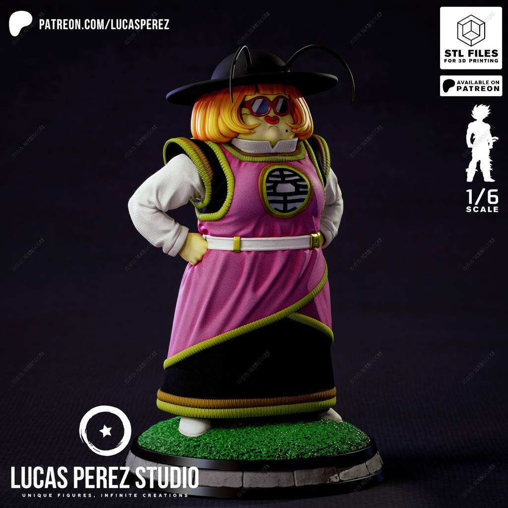 P站图纸印象馆 Lucas Perez 龙珠 东界王 Lucas Perez 龙珠 东界王