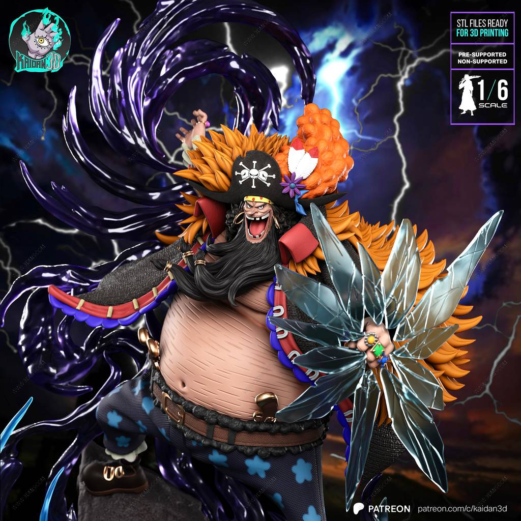 P站图纸印象馆 Kaidan 海贼王 黑胡子 Kaidan 海贼王 黑胡子