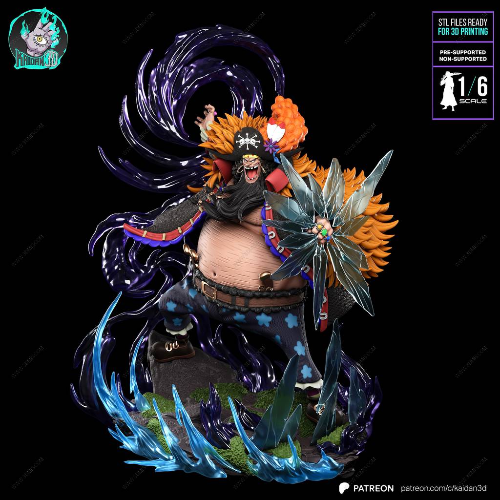 P站图纸印象馆 Kaidan 海贼王 黑胡子 Kaidan 海贼王 黑胡子