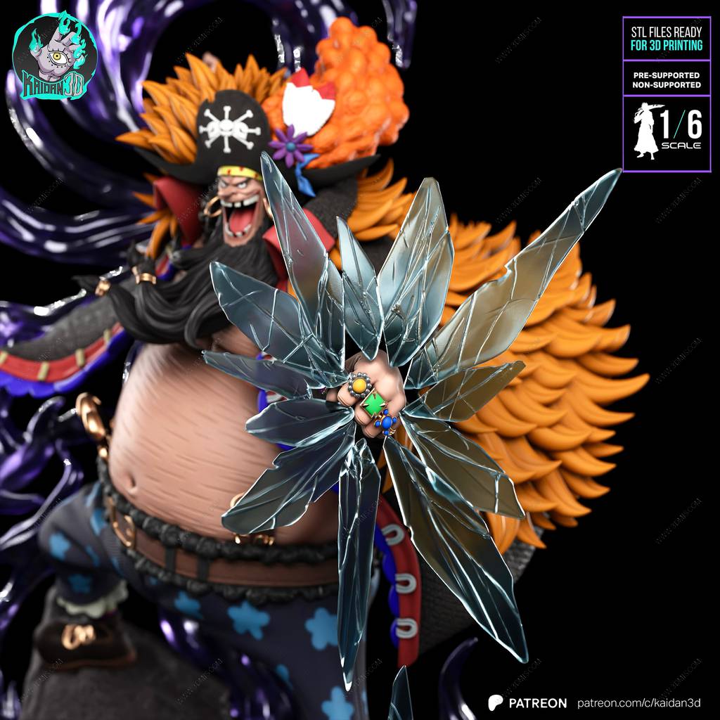 P站图纸印象馆 Kaidan 海贼王 黑胡子 Kaidan 海贼王 黑胡子