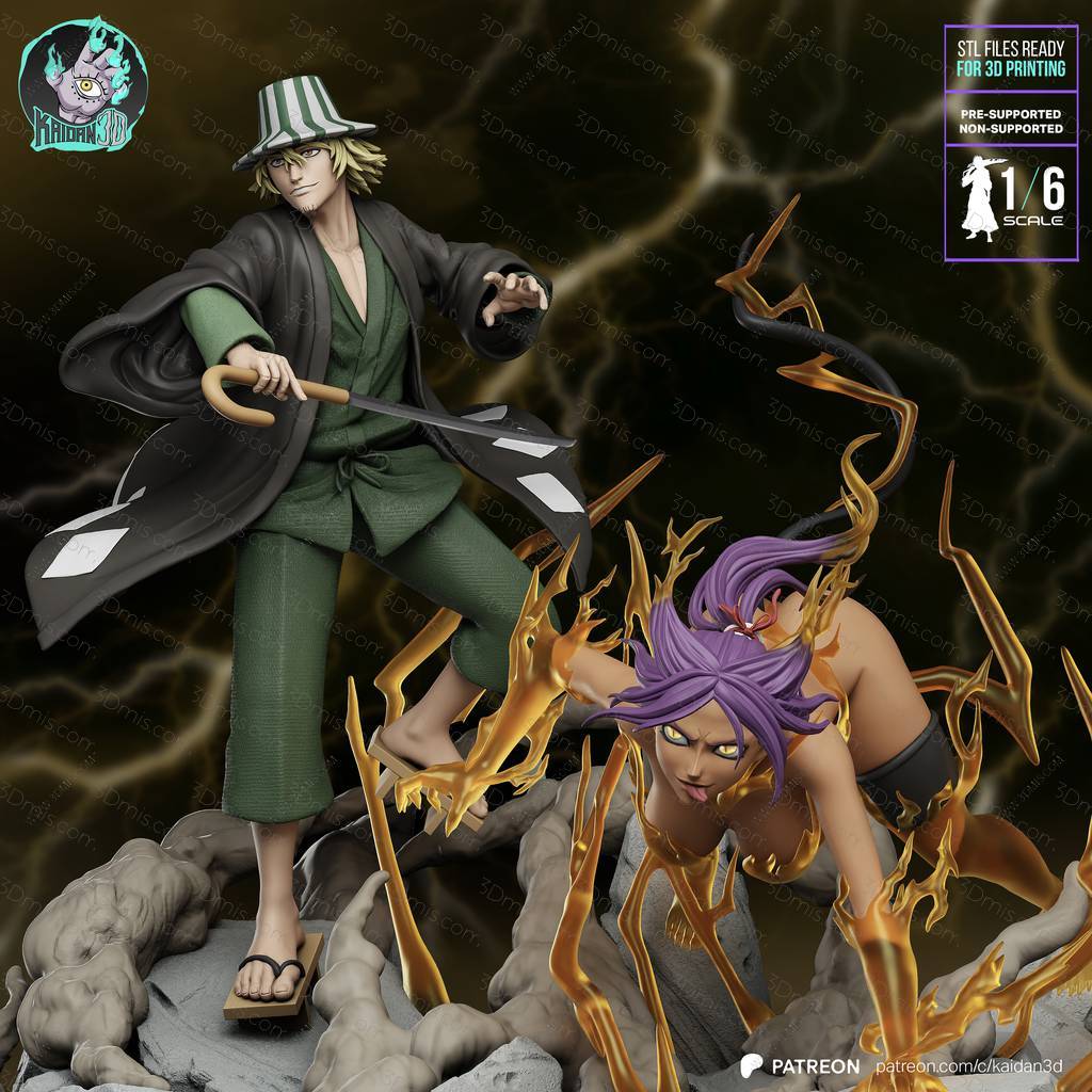 Kaidan 死神 四枫院夜一和黑崎一心