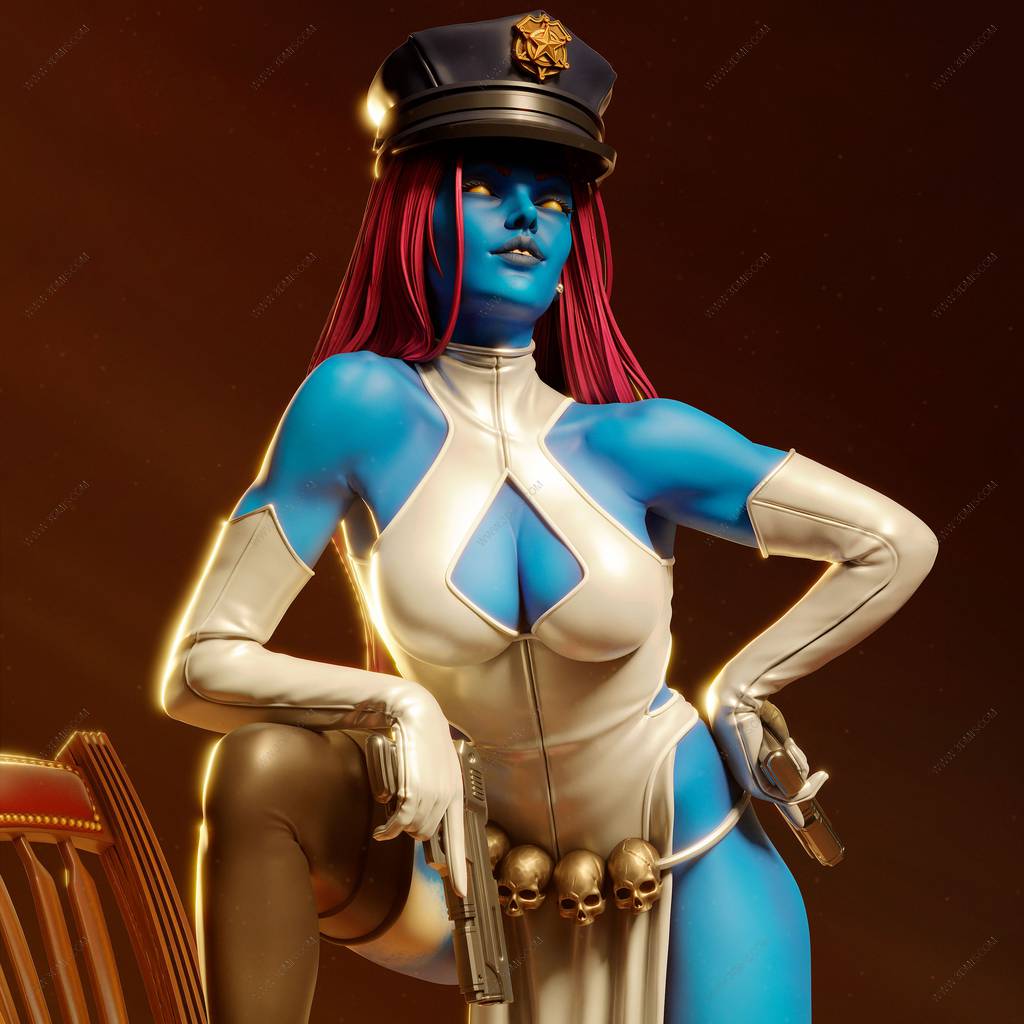 P站图纸印象馆 ABE3D 漫威 魔形女 ABE3D 漫威 魔形女