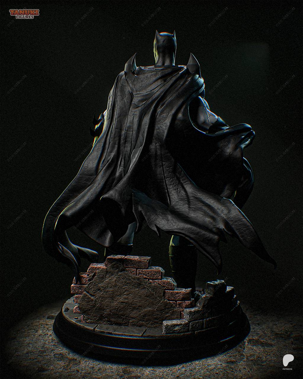 P站图纸印象馆 Tanuki Figures DC漫画 蝙蝠侠 Tanuki Figures DC漫画 蝙蝠侠