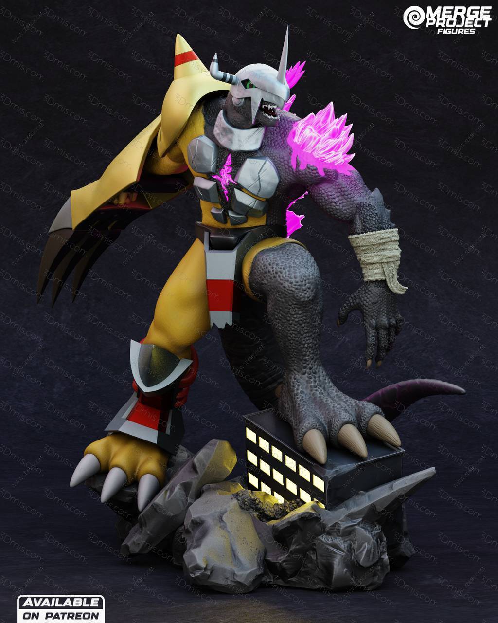 MPF 数码宝贝 混沌公爵兽