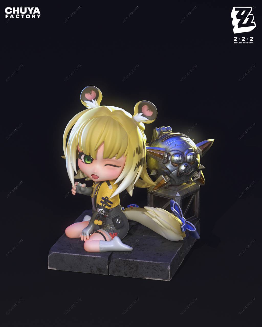 P站图纸印象馆 Chuya Factory 绝区零 橘福福 Chuya Factory 绝区零 橘福福