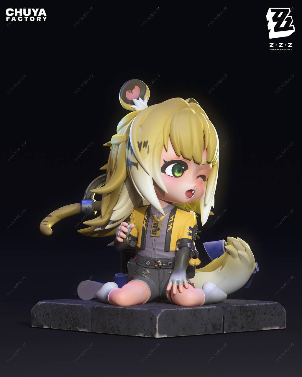 P站图纸印象馆 Chuya Factory 绝区零 橘福福 Chuya Factory 绝区零 橘福福