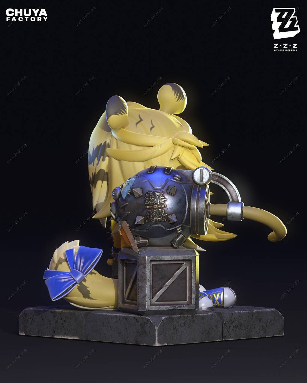 P站图纸印象馆 Chuya Factory 绝区零 橘福福 Chuya Factory 绝区零 橘福福