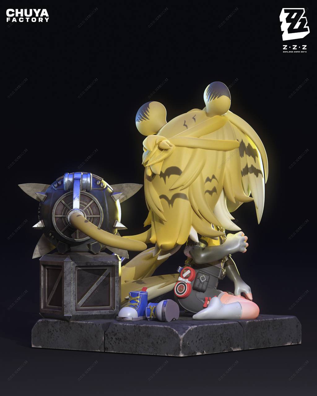 P站图纸印象馆 Chuya Factory 绝区零 橘福福 Chuya Factory 绝区零 橘福福