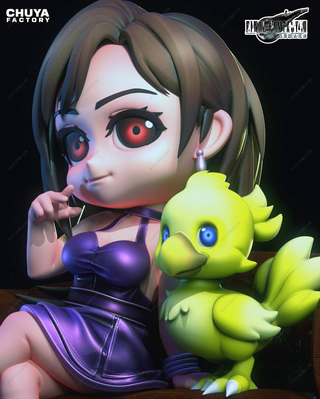 P站图纸印象馆 Chuya Factory 最终幻想 蒂法·洛克哈特 Chuya Factory 最终幻想 蒂法·洛克哈特