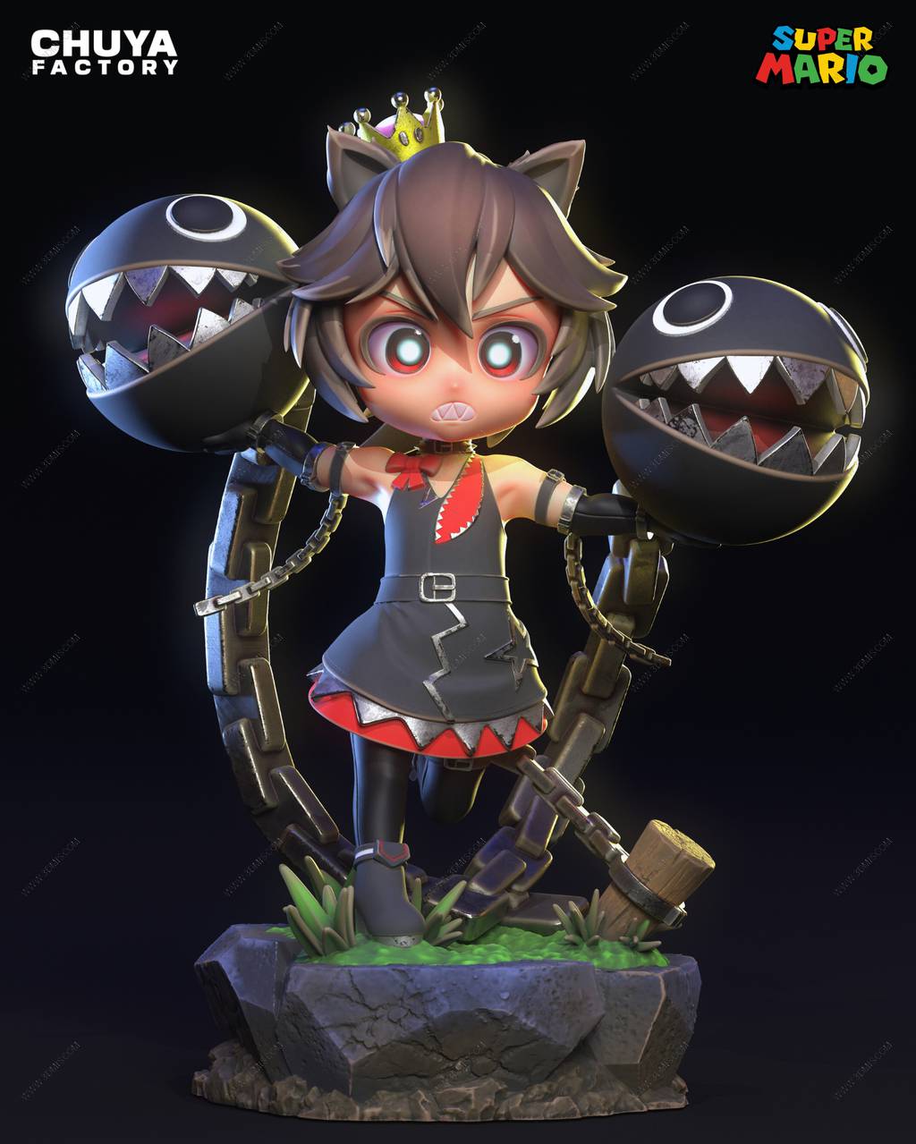 P站图纸印象馆 Chuya Factory 超级马里奥 链咬兽 Chuya Factory 超级马里奥 链咬兽