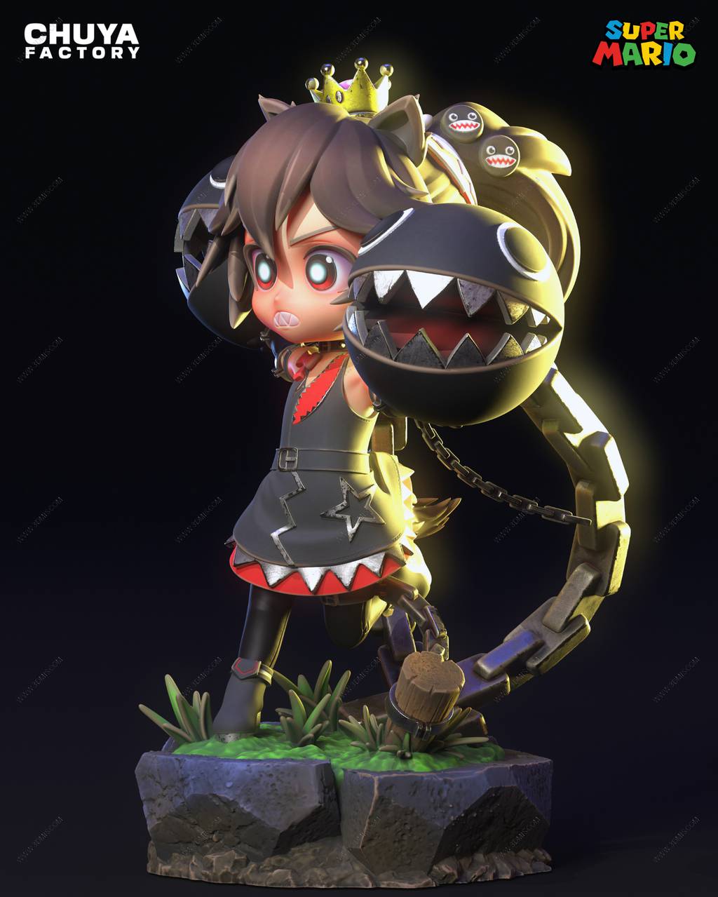 P站图纸印象馆 Chuya Factory 超级马里奥 链咬兽 Chuya Factory 超级马里奥 链咬兽