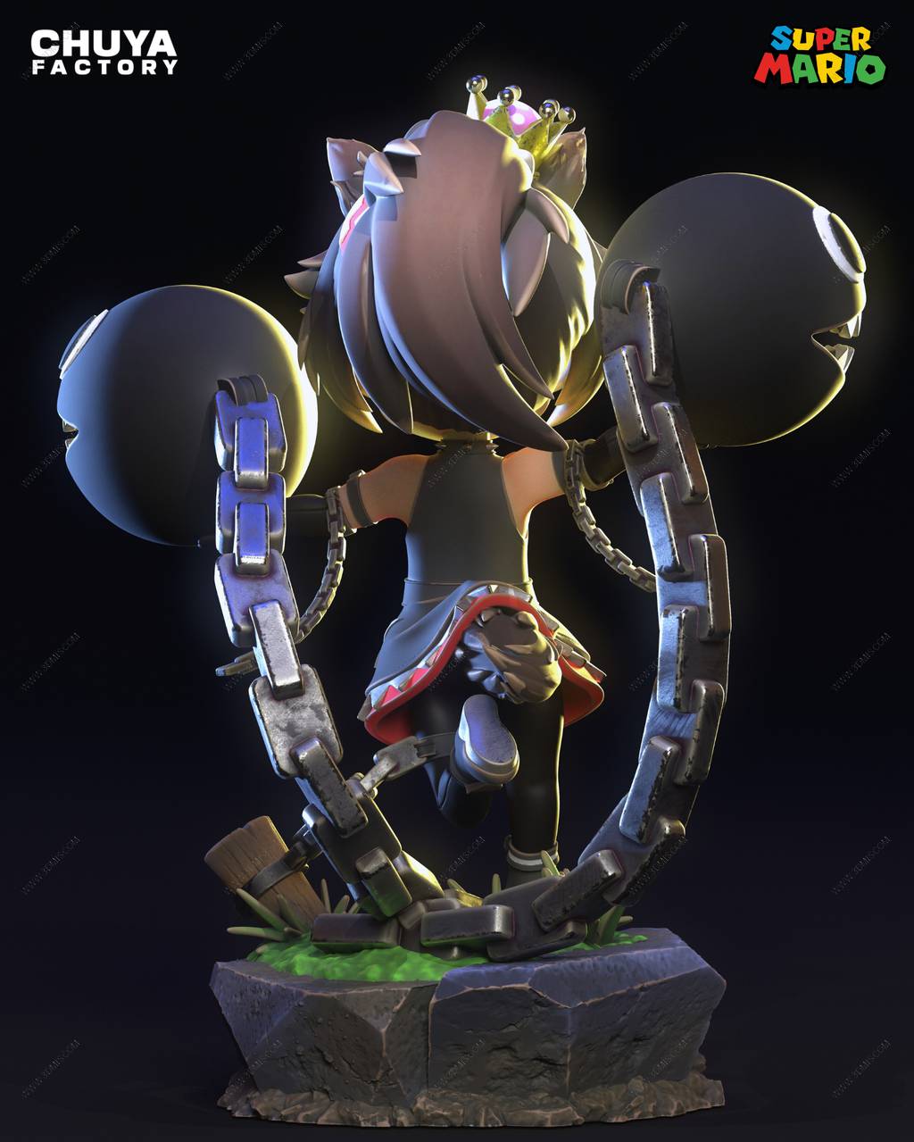 P站图纸印象馆 Chuya Factory 超级马里奥 链咬兽 Chuya Factory 超级马里奥 链咬兽
