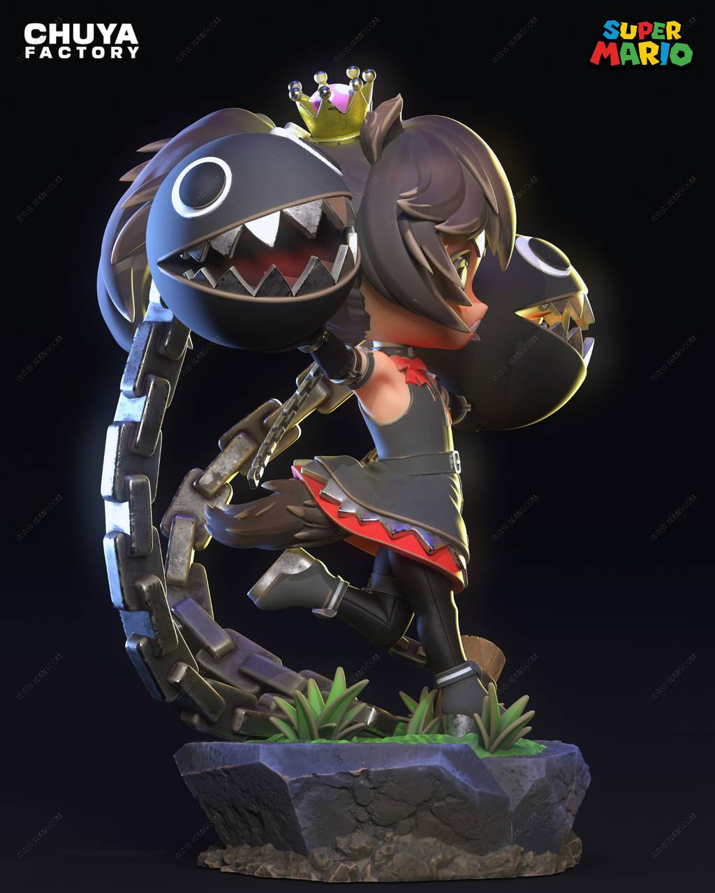 P站图纸印象馆 Chuya Factory 超级马里奥 链咬兽 Chuya Factory 超级马里奥 链咬兽