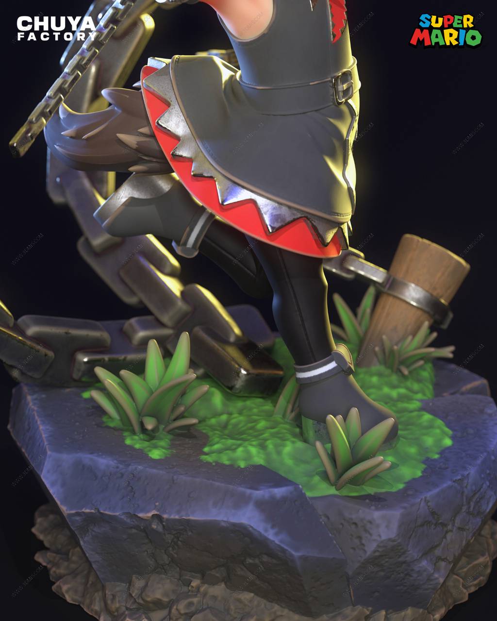 P站图纸印象馆 Chuya Factory 超级马里奥 链咬兽 Chuya Factory 超级马里奥 链咬兽