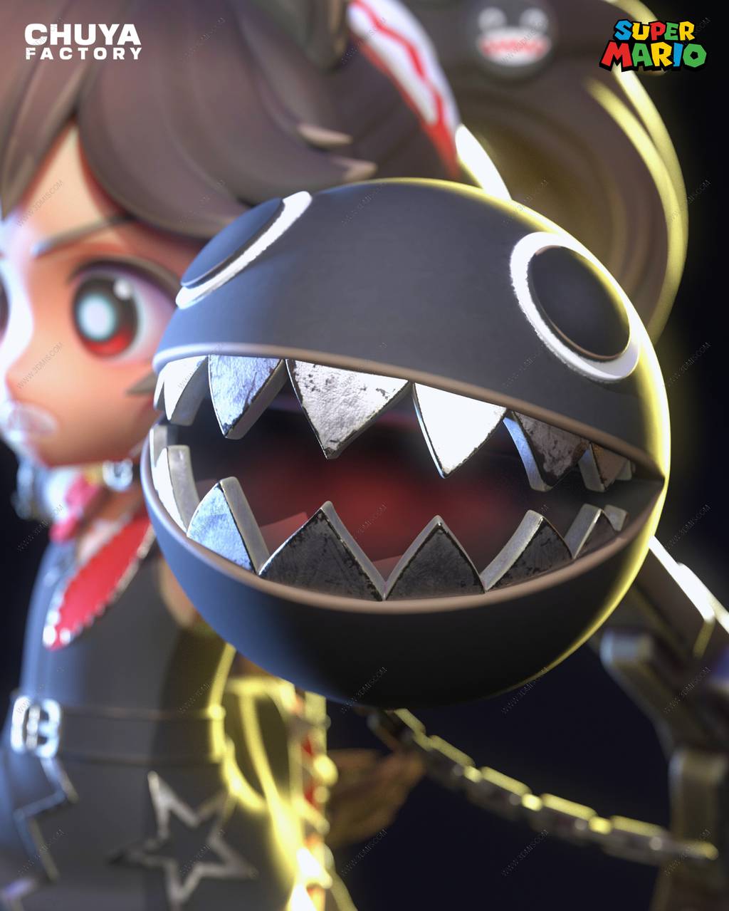 P站图纸印象馆 Chuya Factory 超级马里奥 链咬兽 Chuya Factory 超级马里奥 链咬兽