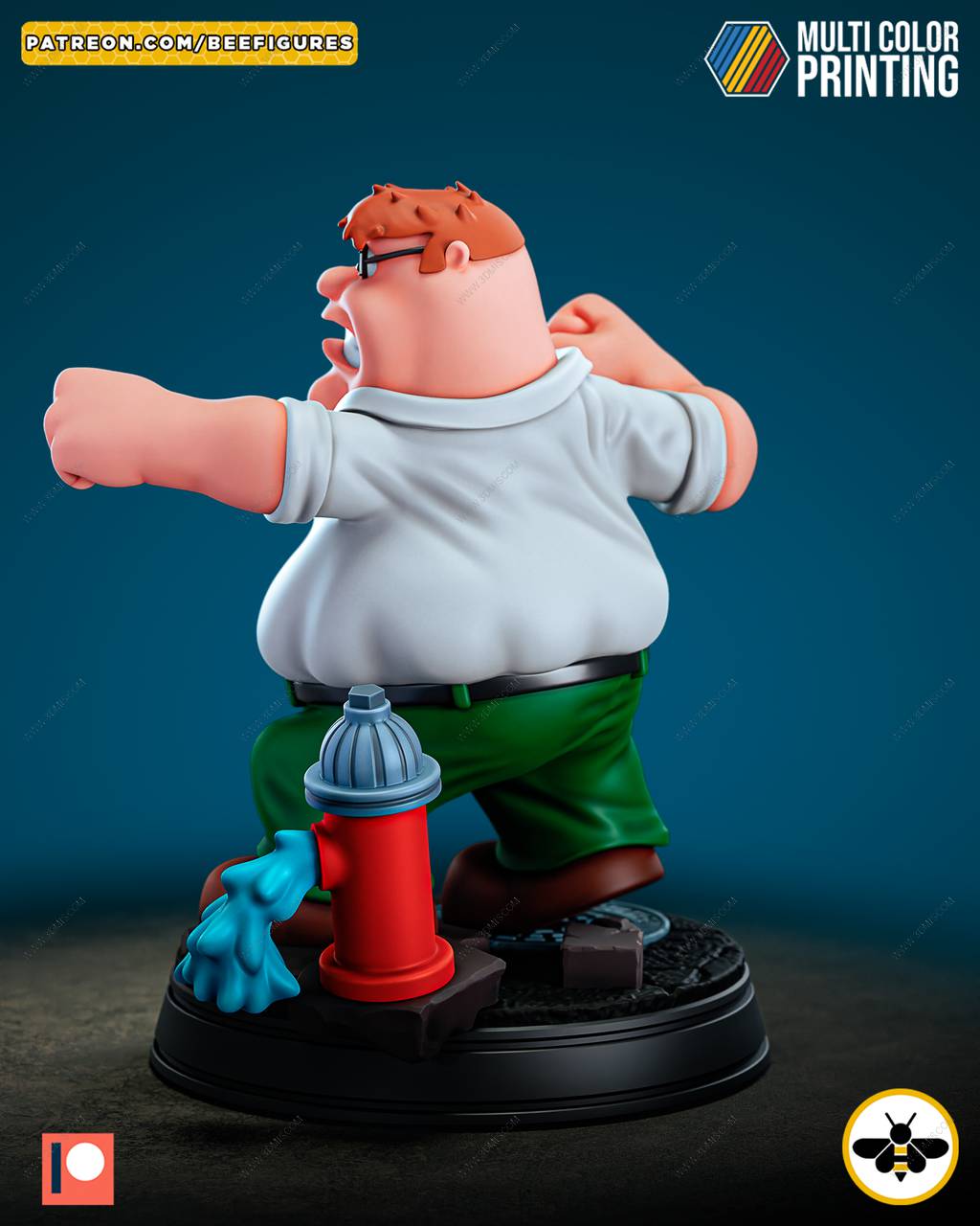 P站图纸印象馆 Bee Figures 恶搞之家 皮特·格里芬 Bee Figures 恶搞之家 皮特·格里芬