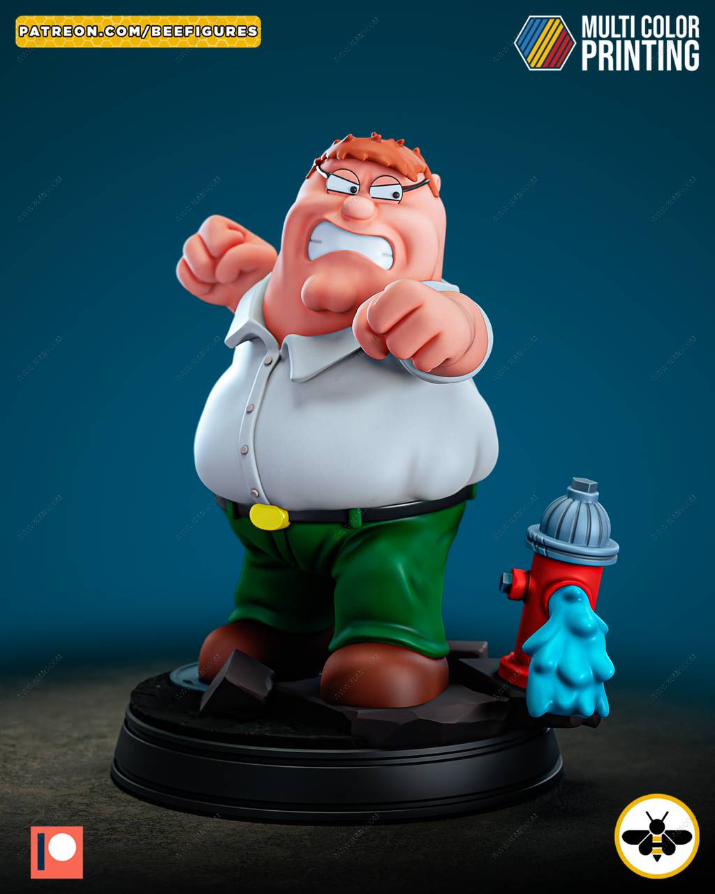 P站图纸印象馆 Bee Figures 恶搞之家 皮特·格里芬 Bee Figures 恶搞之家 皮特·格里芬