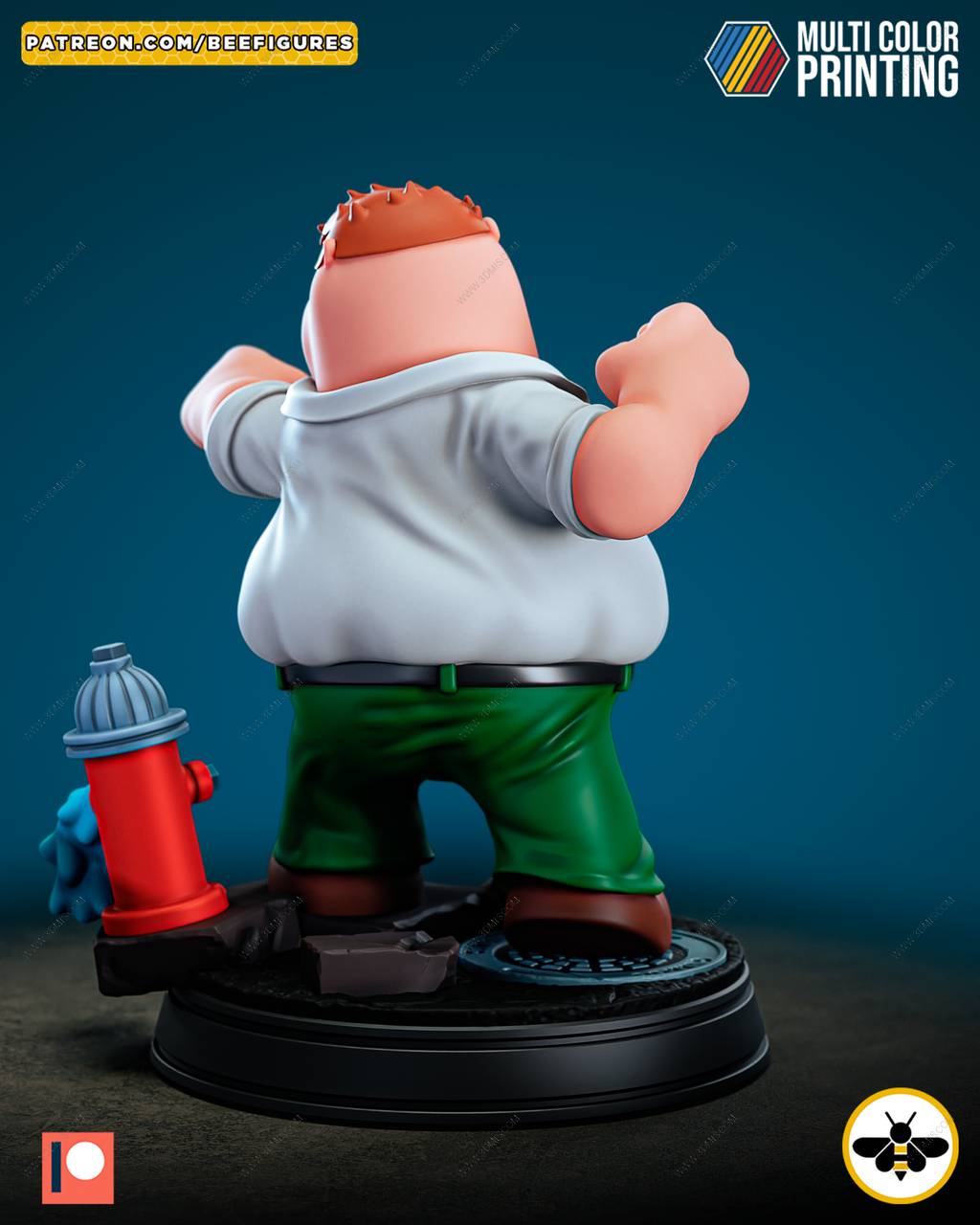 P站图纸印象馆 Bee Figures 恶搞之家 皮特·格里芬 Bee Figures 恶搞之家 皮特·格里芬