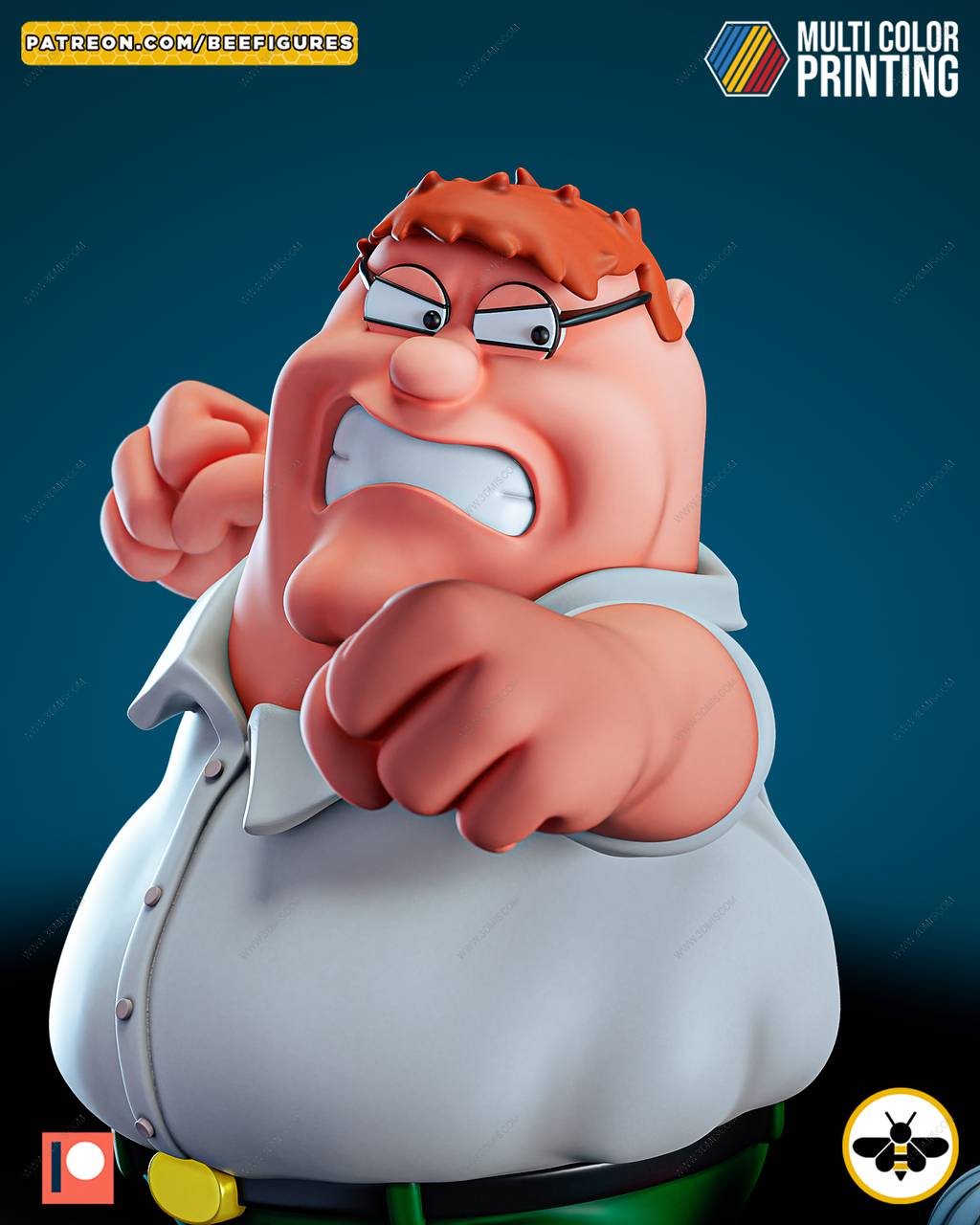 P站图纸印象馆 Bee Figures 恶搞之家 皮特·格里芬 Bee Figures 恶搞之家 皮特·格里芬