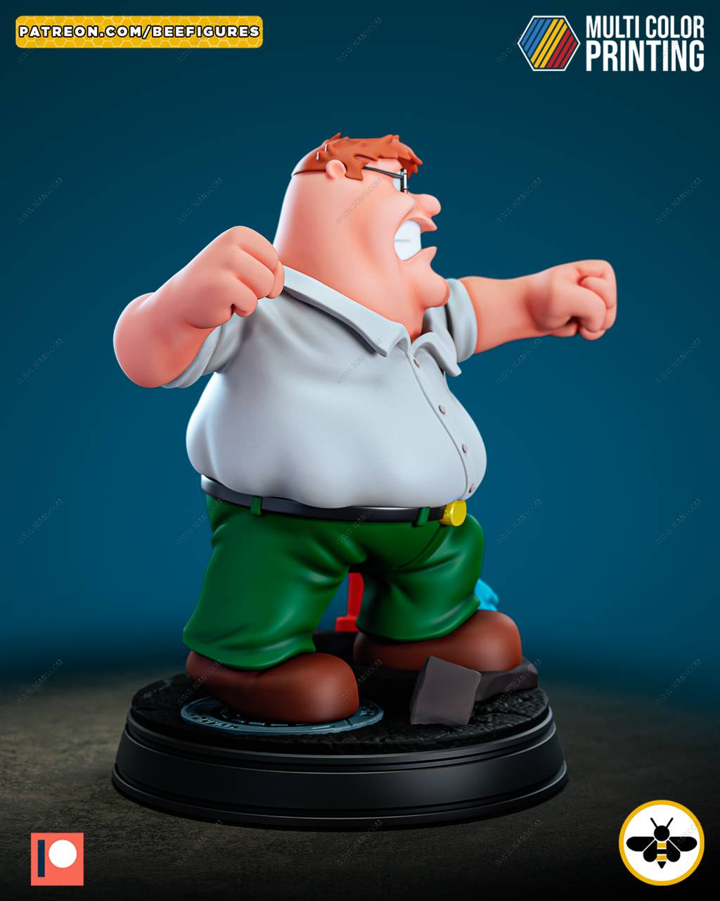 P站图纸印象馆 Bee Figures 恶搞之家 皮特·格里芬 Bee Figures 恶搞之家 皮特·格里芬