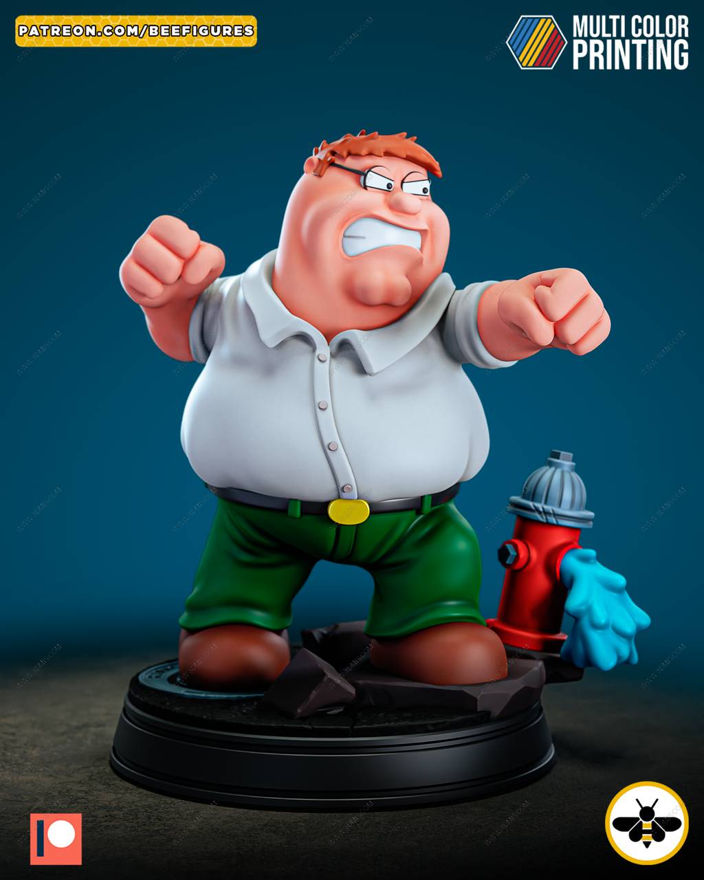 P站图纸印象馆 Bee Figures 恶搞之家 皮特·格里芬 Bee Figures 恶搞之家 皮特·格里芬