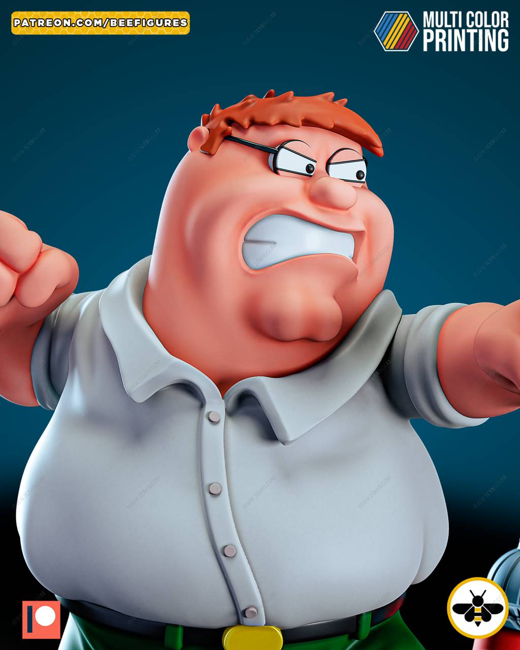 P站图纸印象馆 Bee Figures 恶搞之家 皮特·格里芬 Bee Figures 恶搞之家 皮特·格里芬
