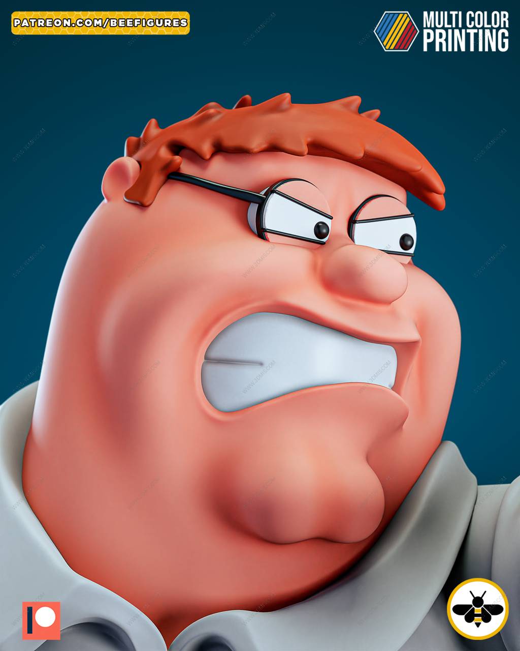 P站图纸印象馆 Bee Figures 恶搞之家 皮特·格里芬 Bee Figures 恶搞之家 皮特·格里芬