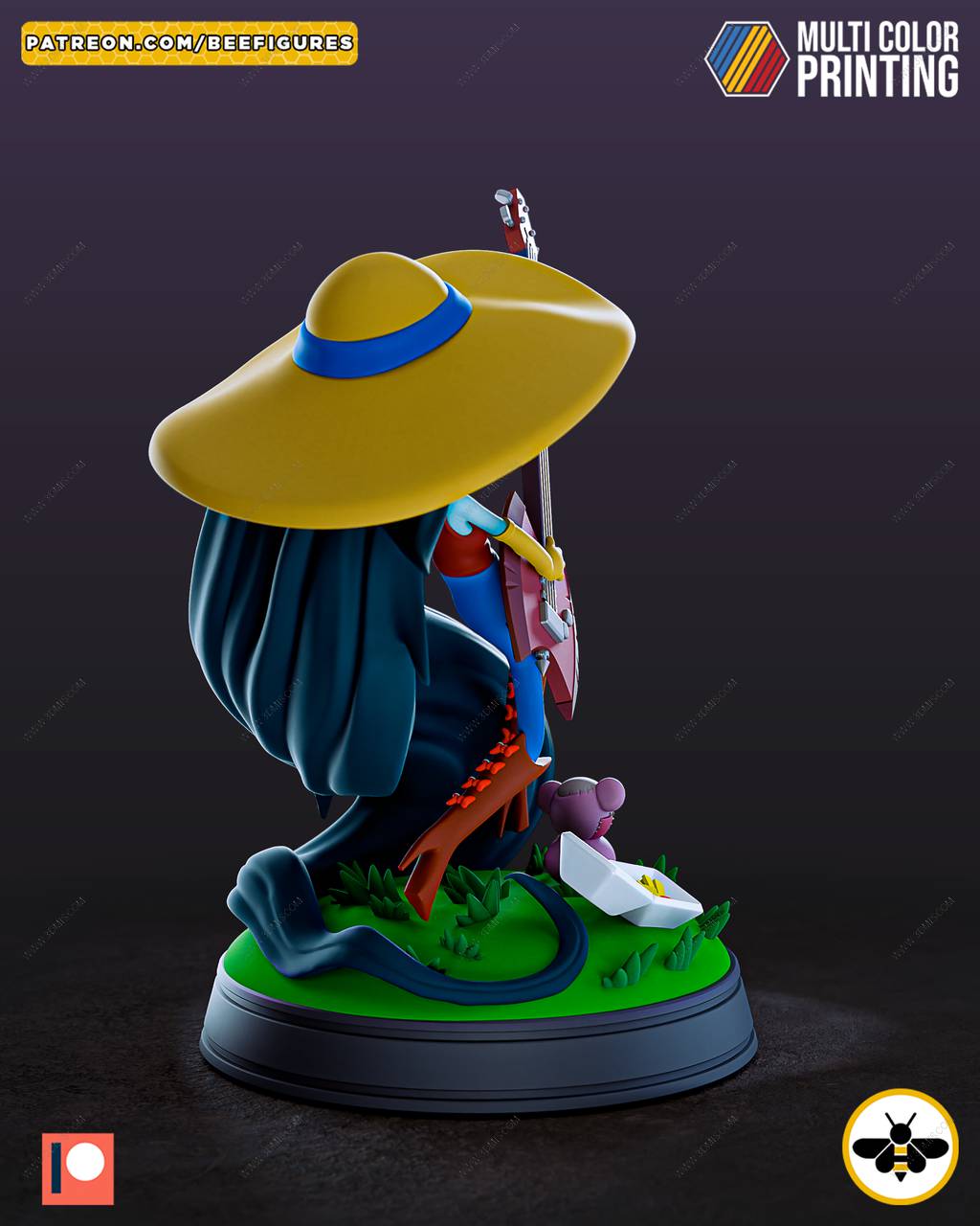 P站图纸印象馆 Bee Figures 探险活宝 玛瑟琳 Bee Figures 探险活宝 玛瑟琳