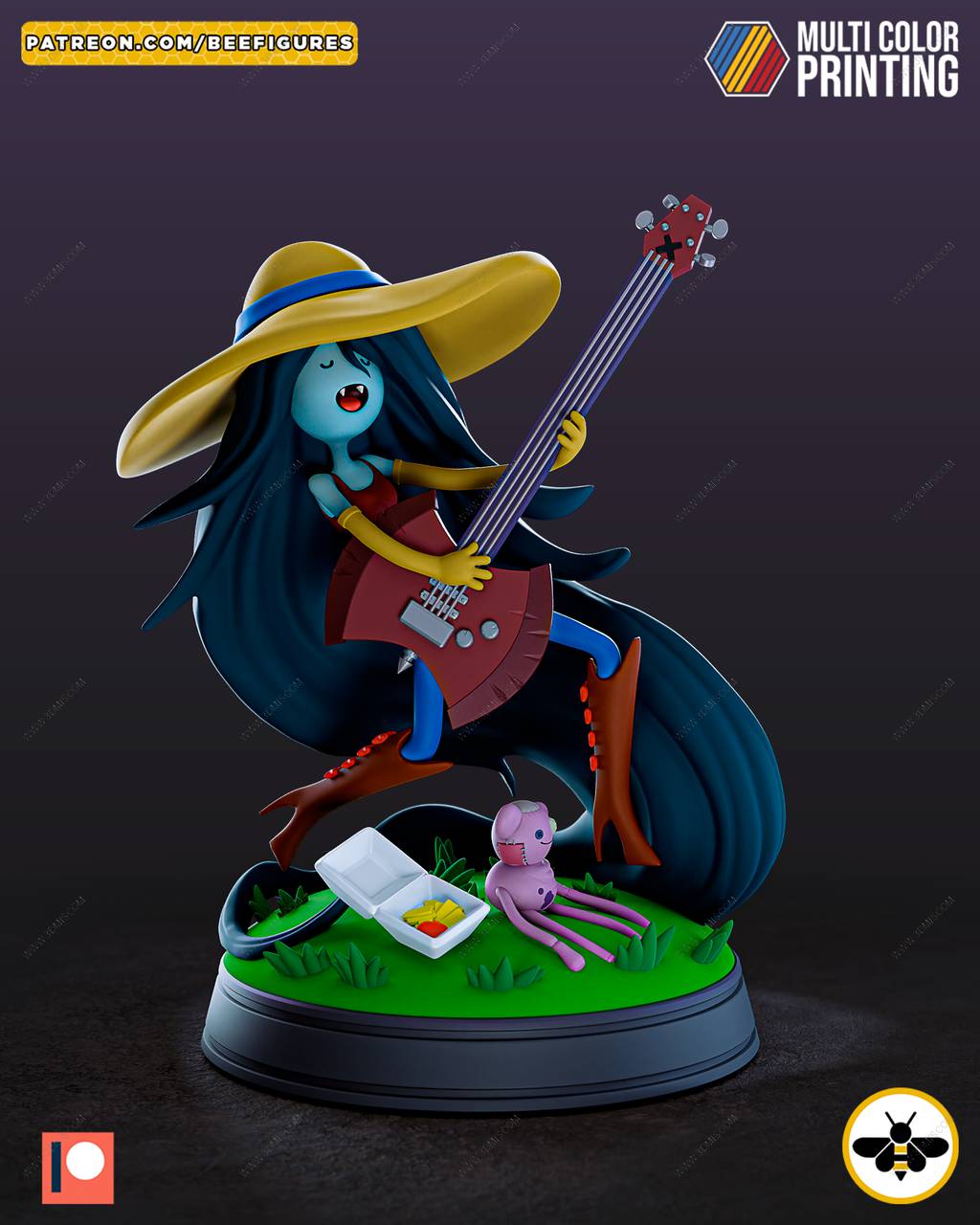 P站图纸印象馆 Bee Figures 探险活宝 玛瑟琳 Bee Figures 探险活宝 玛瑟琳