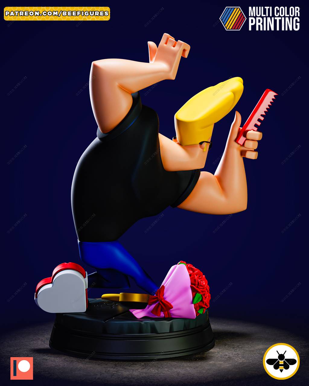 P站图纸印象馆 Bee Figures 英勇强尼 Bee Figures 英勇强尼