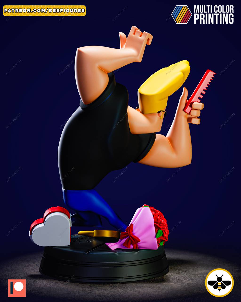 P站图纸印象馆 Bee Figures 英勇强尼 Bee Figures 英勇强尼