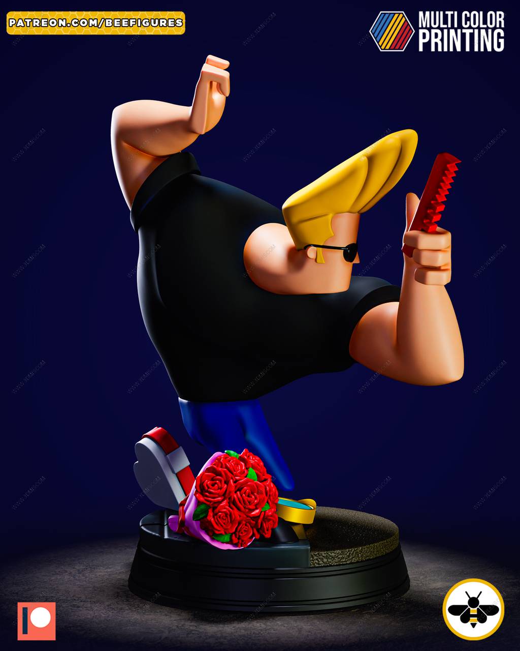 P站图纸印象馆 Bee Figures 英勇强尼 Bee Figures 英勇强尼