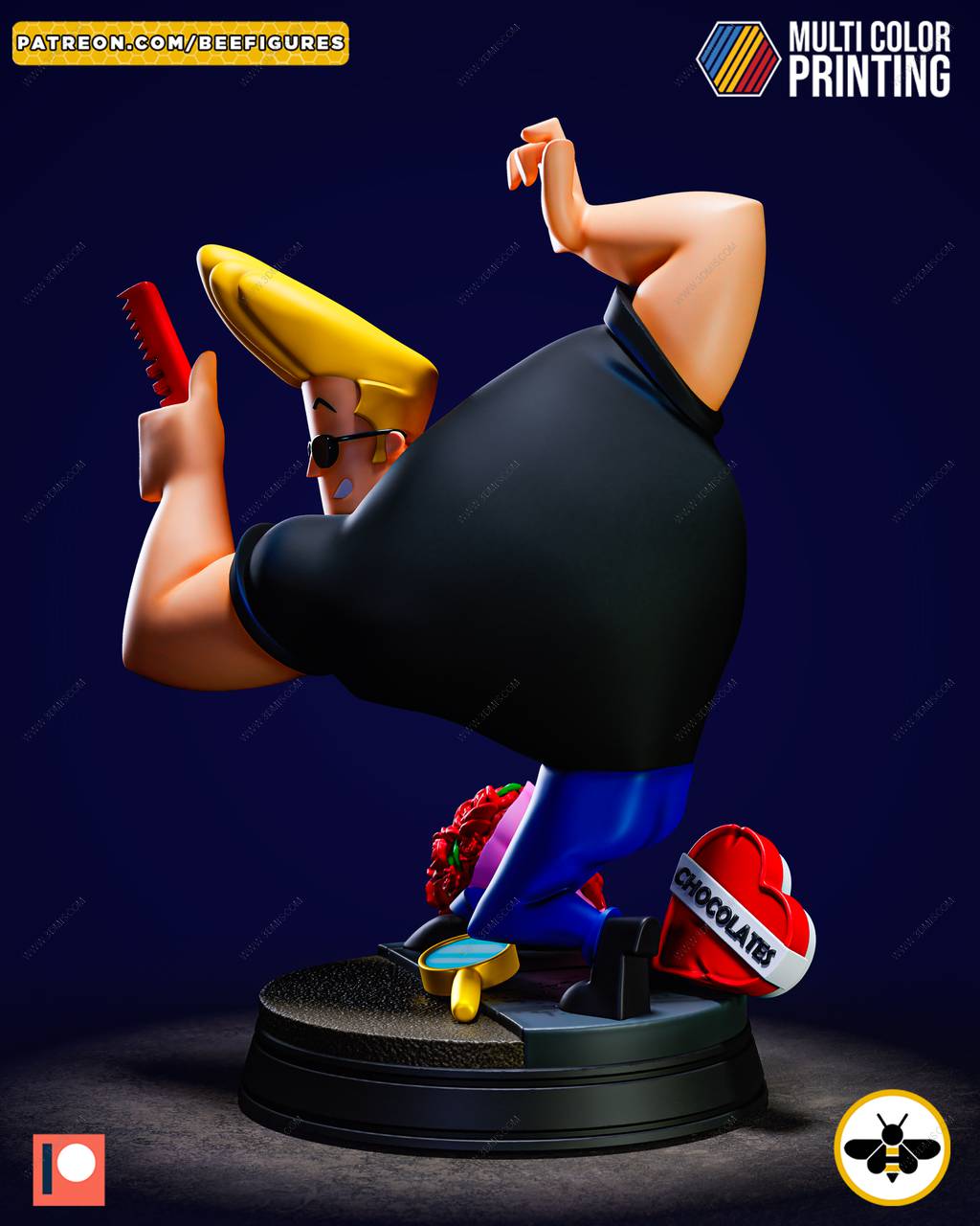 P站图纸印象馆 Bee Figures 英勇强尼 Bee Figures 英勇强尼