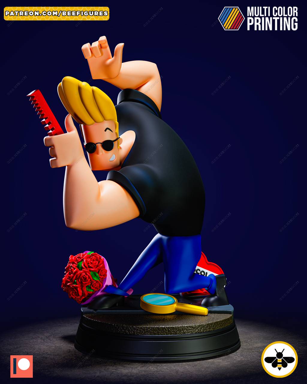 P站图纸印象馆 Bee Figures 英勇强尼 Bee Figures 英勇强尼