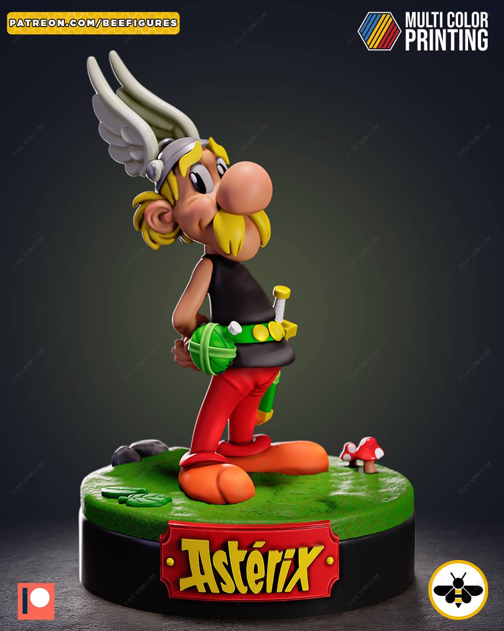 P站图纸印象馆 Bee Figures 高卢人奇妙之旅 阿斯特里克斯和奥比里克 Bee Figures 高卢人奇妙之旅 阿斯特里克斯和奥比里克
