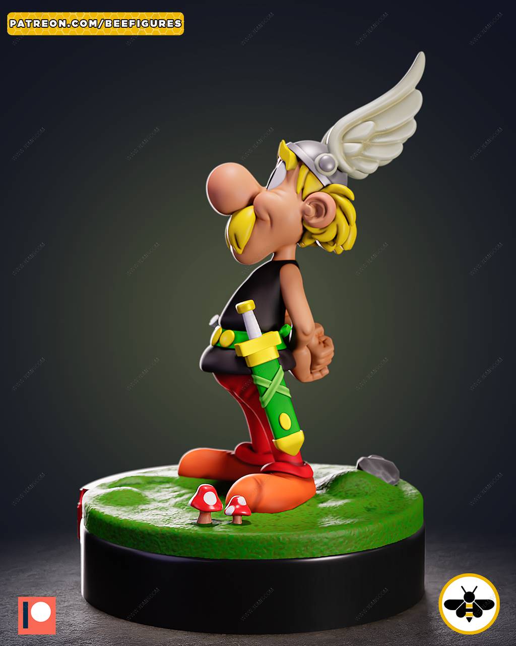 P站图纸印象馆 Bee Figures 高卢人奇妙之旅 阿斯特里克斯和奥比里克 Bee Figures 高卢人奇妙之旅 阿斯特里克斯和奥比里克