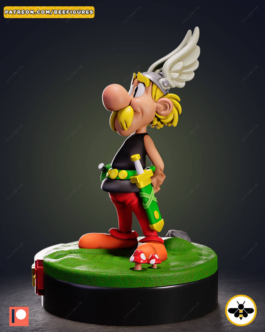 P站图纸印象馆 Bee Figures 高卢人奇妙之旅 阿斯特里克斯和奥比里克 Bee Figures 高卢人奇妙之旅 阿斯特里克斯和奥比里克