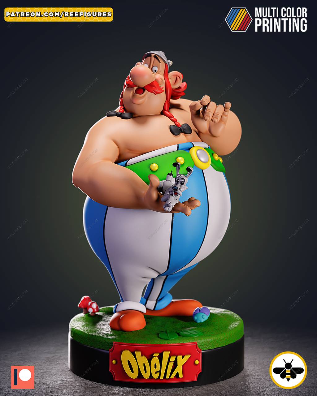 P站图纸印象馆 Bee Figures 高卢人奇妙之旅 阿斯特里克斯和奥比里克 Bee Figures 高卢人奇妙之旅 阿斯特里克斯和奥比里克