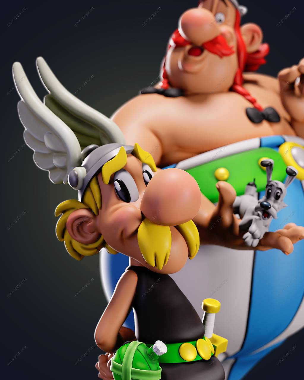 P站图纸印象馆 Bee Figures 高卢人奇妙之旅 阿斯特里克斯和奥比里克 Bee Figures 高卢人奇妙之旅 阿斯特里克斯和奥比里克