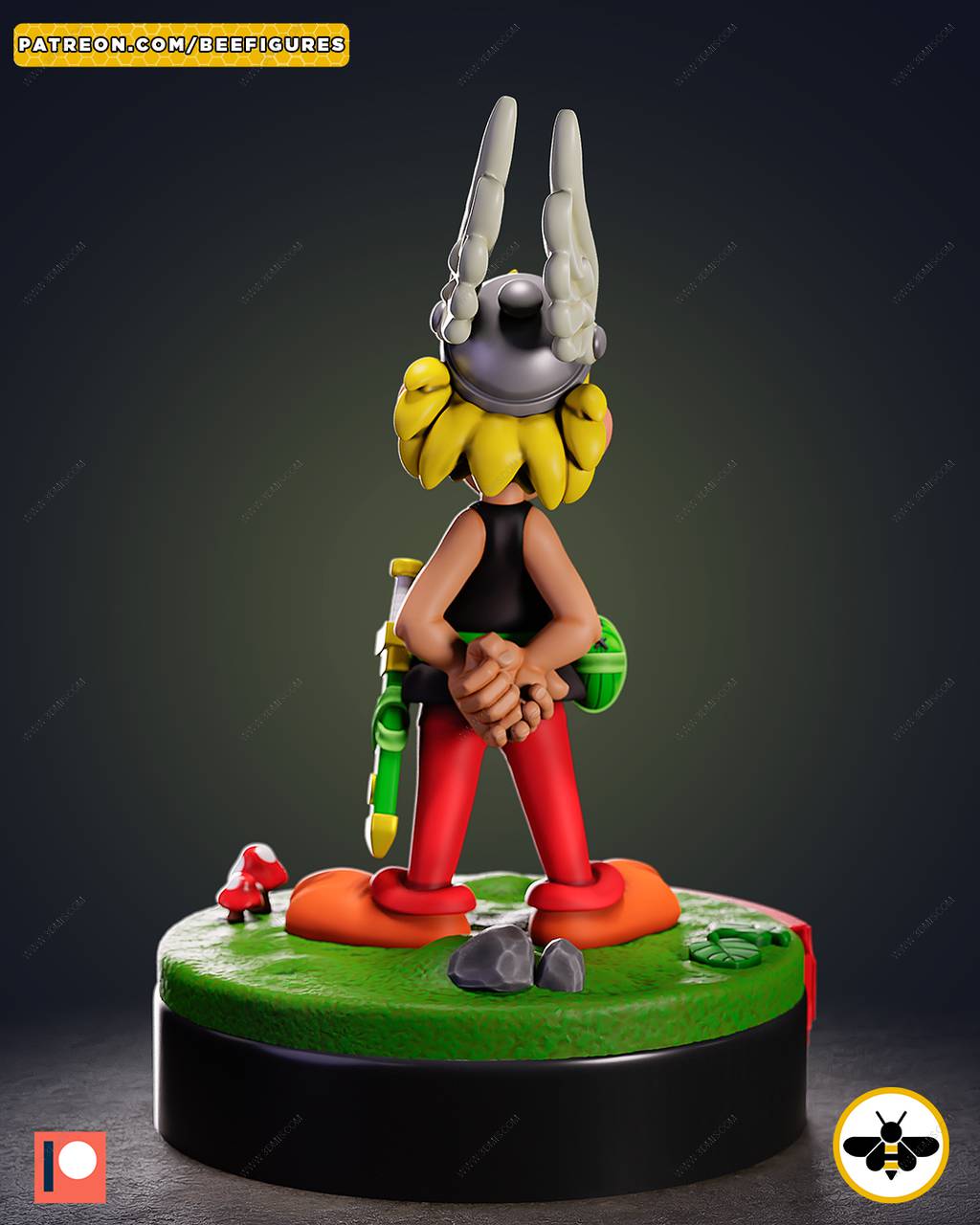 P站图纸印象馆 Bee Figures 高卢人奇妙之旅 阿斯特里克斯和奥比里克 Bee Figures 高卢人奇妙之旅 阿斯特里克斯和奥比里克